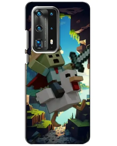 Чехол для Huawei P40 с картинкой «Стив и гусь»