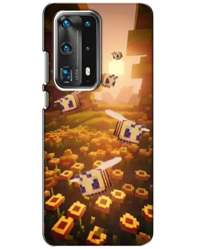 Чехол для Huawei P40 с картинкой «Поле подсолнухов»