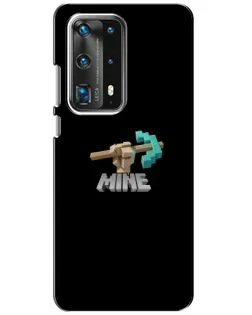 Чехол для Huawei P40 с картинкой «Алмазная кирка»