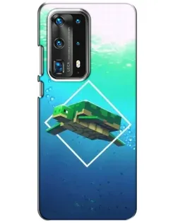 Чехол для Huawei P40 с картинкой «Черепаха Minecraft» Чехол для Huawei P40 с картинкой «Черепаха Minecraft»