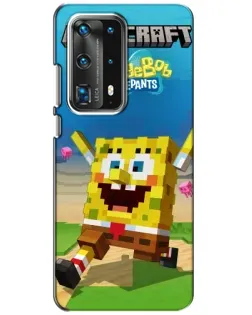 Чехол для Huawei P40 с картинкой «Губка Боб Minecraft» Чехол для Huawei P40 с картинкой «Губка Боб Minecraft»