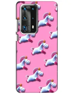Чехол для Huawei P40 с картинкой «Единороги на розовом» Чехол для Huawei P40 с картинкой «Единороги на розовом»