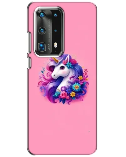 Чехол для Huawei P40 с картинкой «Сказочный единорог»