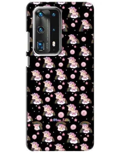 Чехол для Huawei P40 с картинкой «Magic Unicorn паттерн»