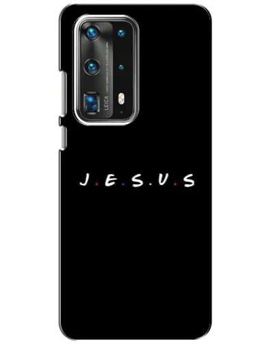 Чехол для Huawei P40 с картинкой «Точки веры J.E.S.U.S.»
