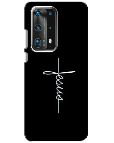 Чехол для Huawei P40 с картинкой «Тонкая линия веры»