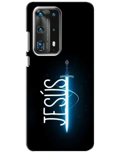 Чехол для Huawei P40 с картинкой «Меч Духа Jesus»