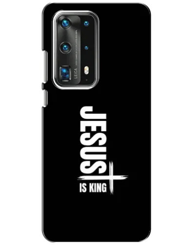 Чехол для Huawei P40 с картинкой «Вертикаль веры Jesus»