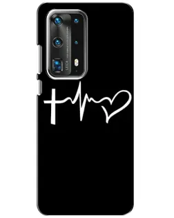 Чехол для Huawei P40 с картинкой «Пульс веры»