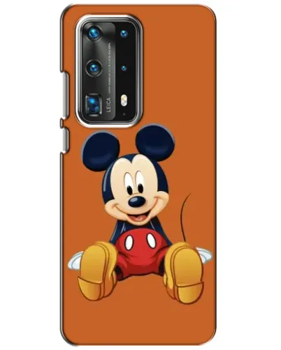 Чехол для Huawei P40 с картинкой «Микки отдыхает»