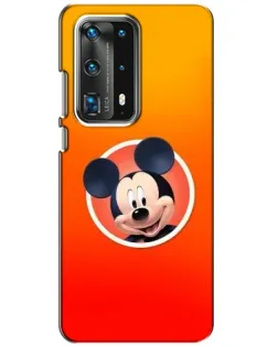 Чехол для Huawei P40 с картинкой «Mickey в круге»