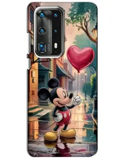 Чехол для Huawei P40 с картинкой «Микки и шарик-сердце» Чехол для Huawei P40 с картинкой «Микки и шарик-сердце»