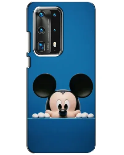 Чехол для Huawei P40 с картинкой «Микки выглядывает»