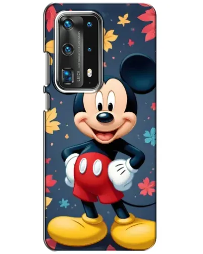Чехол для Huawei P40 с картинкой «Осенний Mickey Mouse»