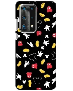 Чехол для Huawei P40 с картинкой «Графический принт лапок»