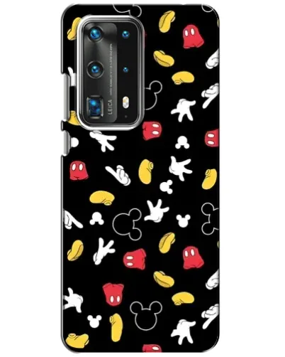 Чехол для Huawei P40 с картинкой «Графический принт лапок»