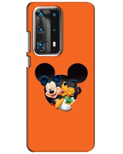 Чехол для Huawei P40 с картинкой «Сердце Микки Минни»