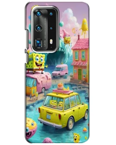 Чехол для Huawei P40 с картинкой «Монстр-трак приключения»