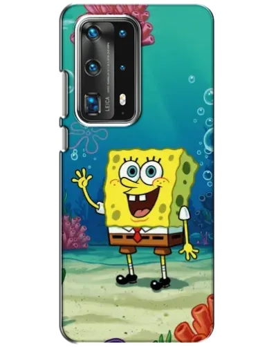 Чехол для Huawei P40 с картинкой «Подводный привет»