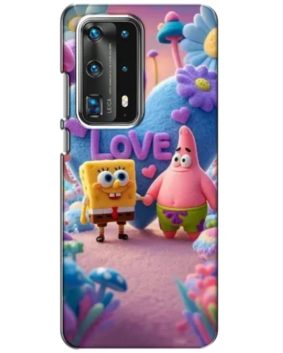 Чехол для Huawei P40 с картинкой «Губка Боб Патрик»