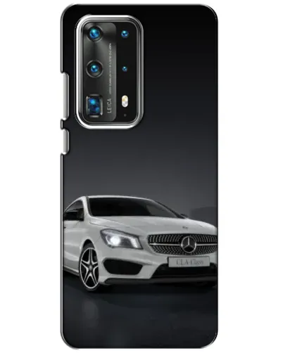 Чехол для Huawei P40 с картинкой «Mercedes AMG GT Silver»