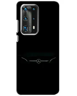 Чехол для Huawei P40 с картинкой «Mercedes Stealth Look»