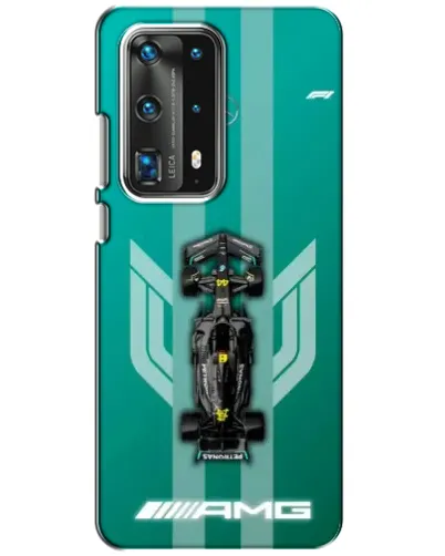 Чехол для Huawei P40 с картинкой «Mercedes AMG Petronas»