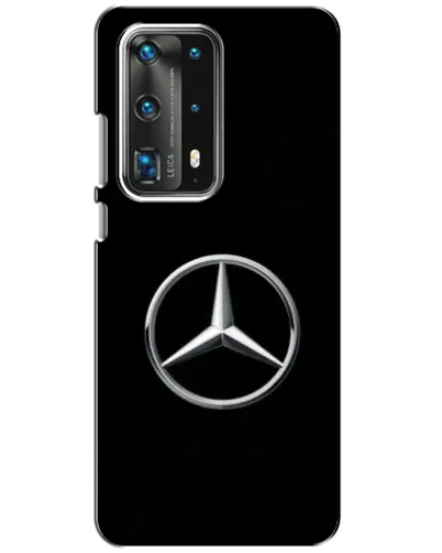 Чехол для Huawei P40 с картинкой «Mercedes классический лого»