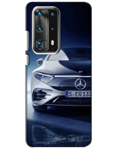 Чехол для Huawei P40 с картинкой «Mercedes EQ — будущее»