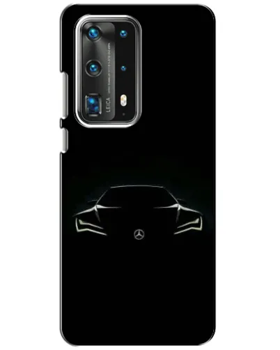 Чехол для Huawei P40 с картинкой «Mercedes — силуэт авто» Чехол для Huawei P40 с картинкой «Mercedes — силуэт авто»