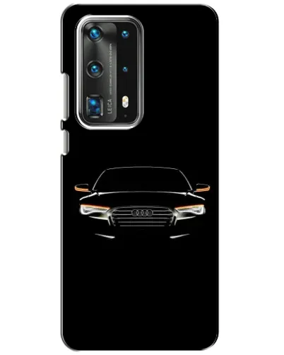 Чехол для Huawei P40 с картинкой «Audi — ночной контур»