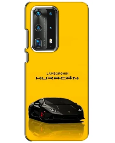 Чехол для Huawei P40 с картинкой «Lamborghini Huracan черный»