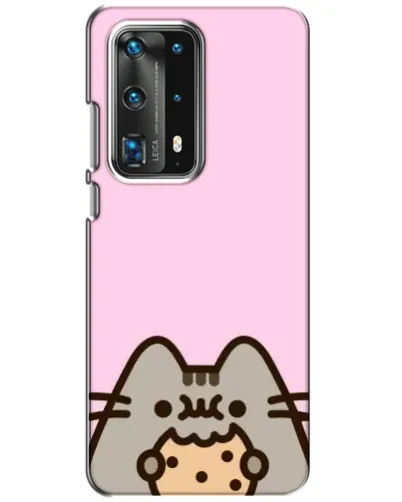 Чехол для Huawei P40 с картинкой «Pusheen и печенье» Чехол для Huawei P40 с картинкой «Pusheen и печенье»