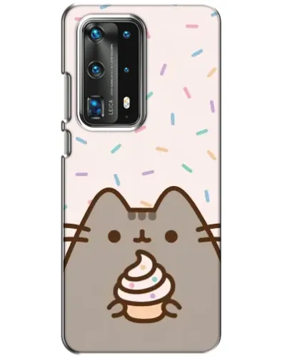 Чехол для Huawei P40 с картинкой «Пушин с кексом» Чехол для Huawei P40 с картинкой «Пушин с кексом»