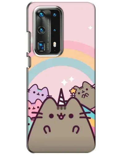 Чехол для Huawei P40 с картинкой «Единорог Pusheen» Чехол для Huawei P40 с картинкой «Единорог Pusheen»