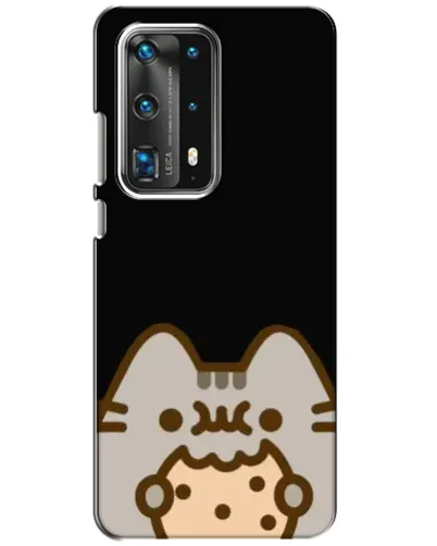 Чехол для Huawei P40 с картинкой «Пушин на черном» Чехол для Huawei P40 с картинкой «Пушин на черном»