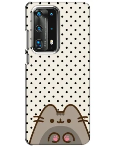Чехол для Huawei P40 с картинкой «Пушин в горошек» Чехол для Huawei P40 с картинкой «Пушин в горошек»