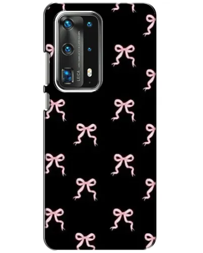 Чехол для Huawei P40 с картинкой «Бант-цветок»