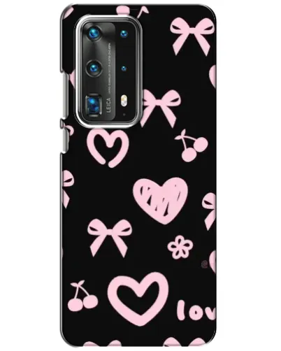 Чехол для Huawei P40 с картинкой «Сатиновый бант»