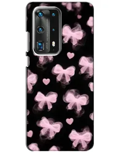 Чехол для Huawei P40 с картинкой «Геометрия банта»