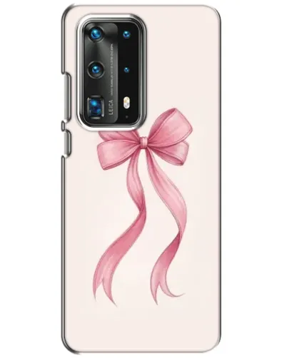 Чехол для Huawei P40 с картинкой «Розовый бант»