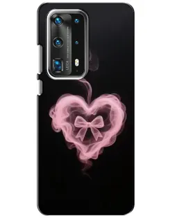 Чехол для Huawei P40 с картинкой «Дымчатое сердце»