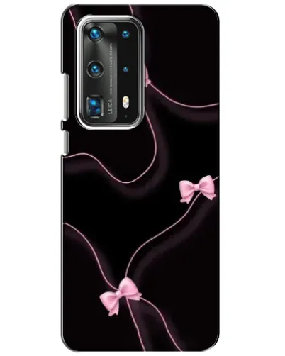 Чехол для Huawei P40 с картинкой «Розовые ленты»
