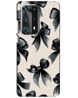 Чехол для Huawei P40 с картинкой «Банты Coquette»