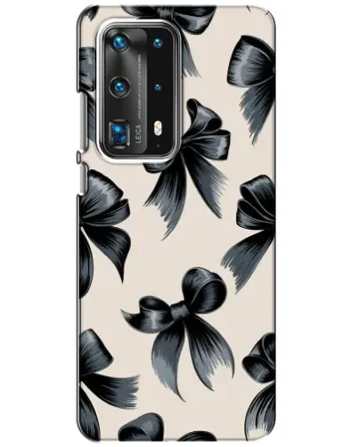 Чехол для Huawei P40 с картинкой «Банты Coquette»