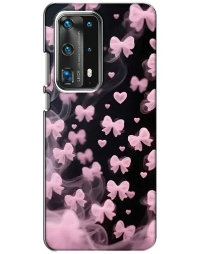 Чехол для Huawei P40 с картинкой «Неоновое кружево»