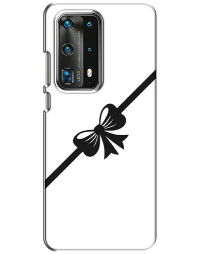 Чехол для Huawei P40 с картинкой «Диагональный бант»