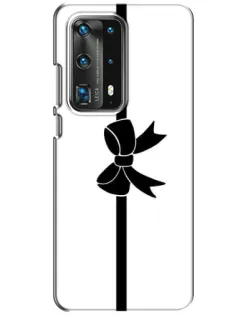 Чехол для Huawei P40 с картинкой «Вертикальный бант»