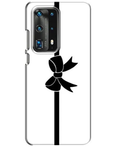 Чехол для Huawei P40 с картинкой «Вертикальный бант»