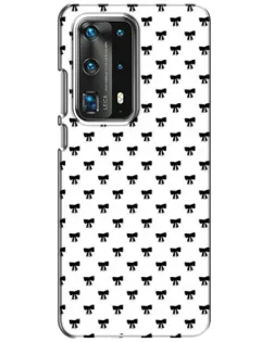 Чехол для Huawei P40 с картинкой «Мини-бантики»